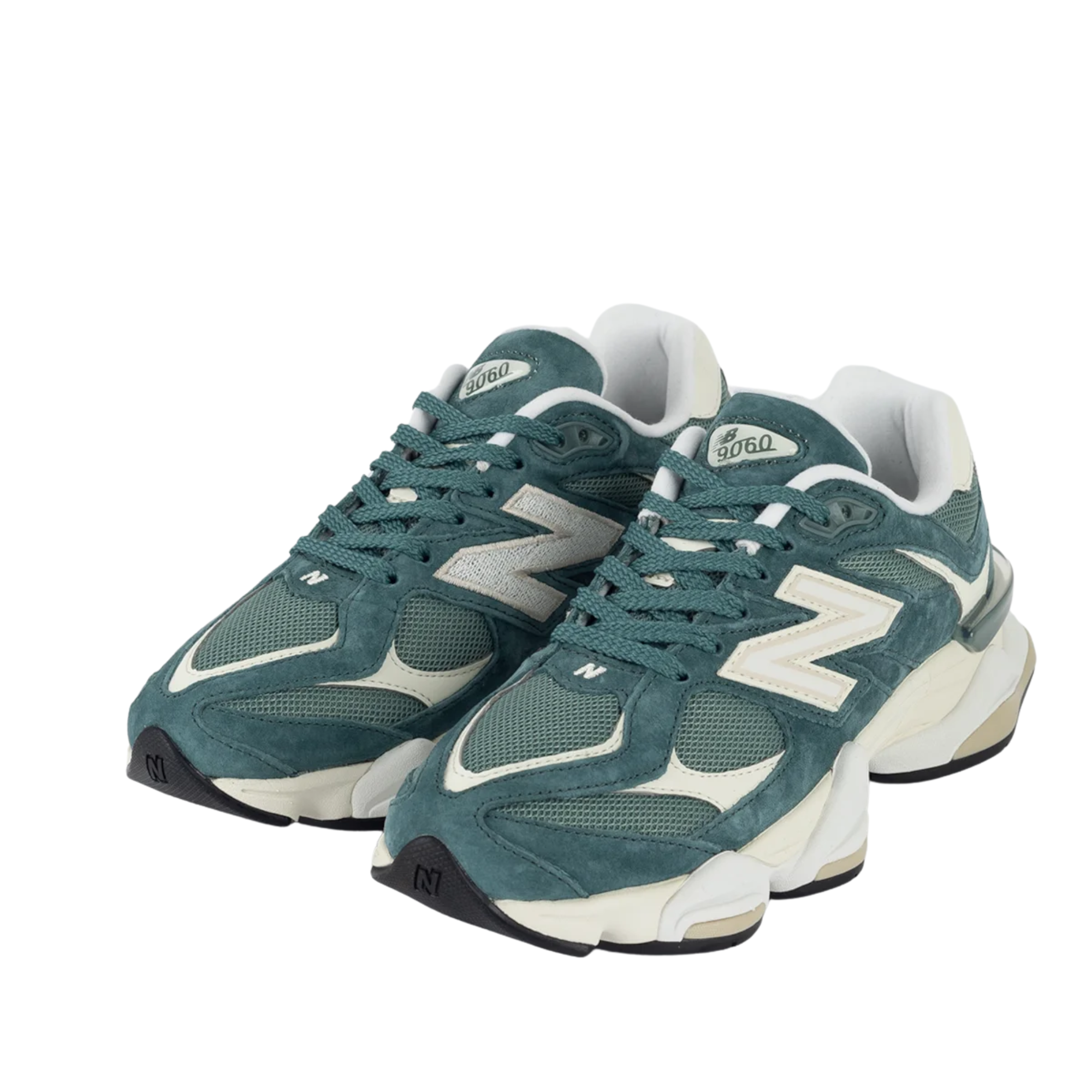 New Balance 9060 グレー/オリーブ Tênis New Balance 9060 Verde Masculino – Estilo Urbano e Conforto