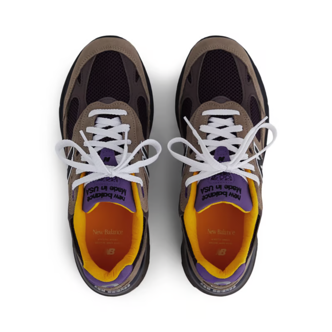 new balance ニューバランス U993MU Tênis New Balance 993 Made In USA Marrom Masculino U993MU - Estilo