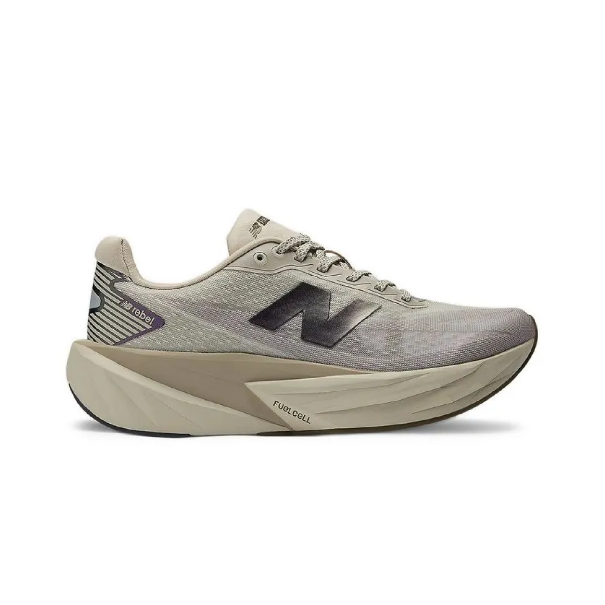 Tenis New Balance Fuelcell Rebel V5 Off White Feminino WFCXLJ5