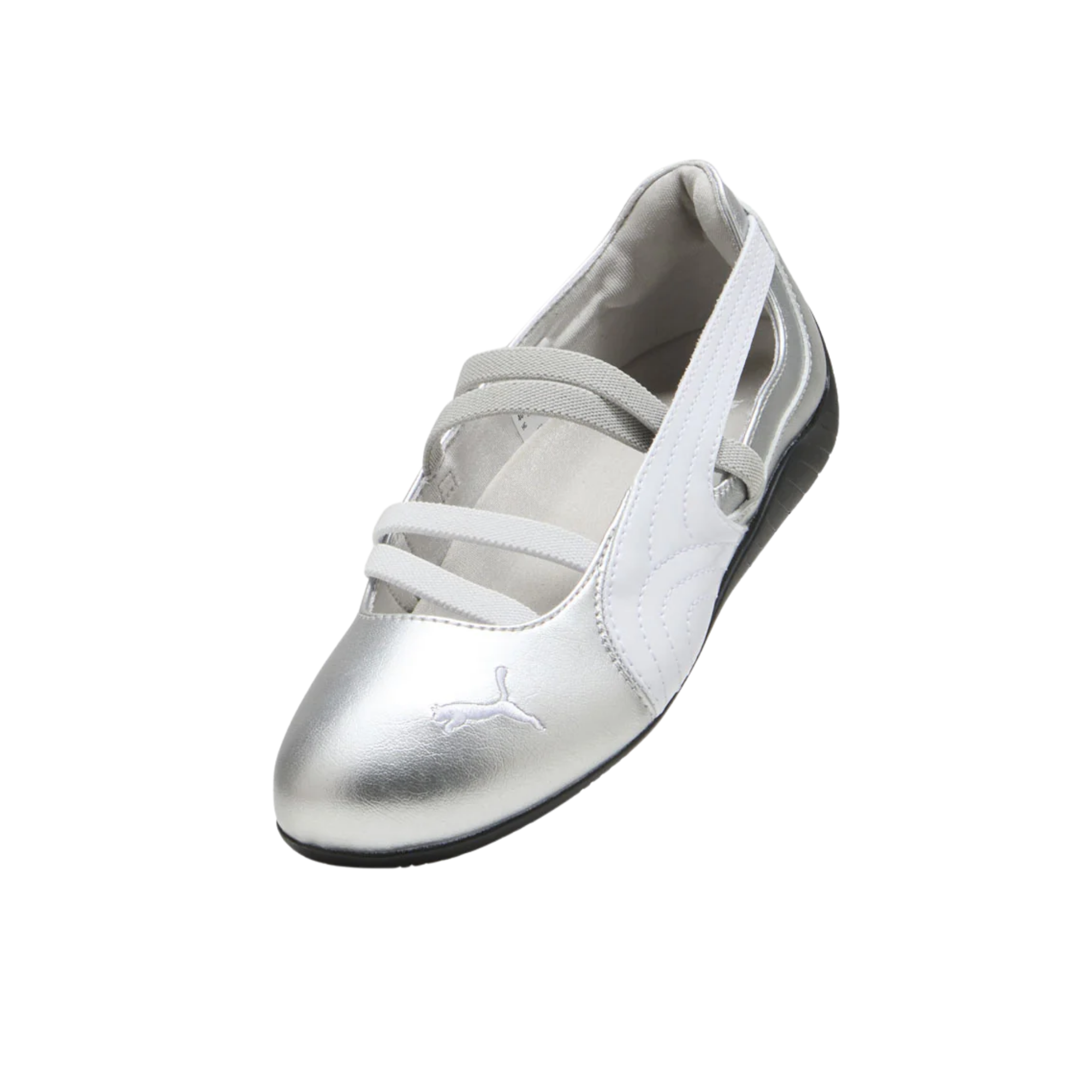 Compre o Tênis Puma Feminino Speedcat Ballet WNS Metallic Prata