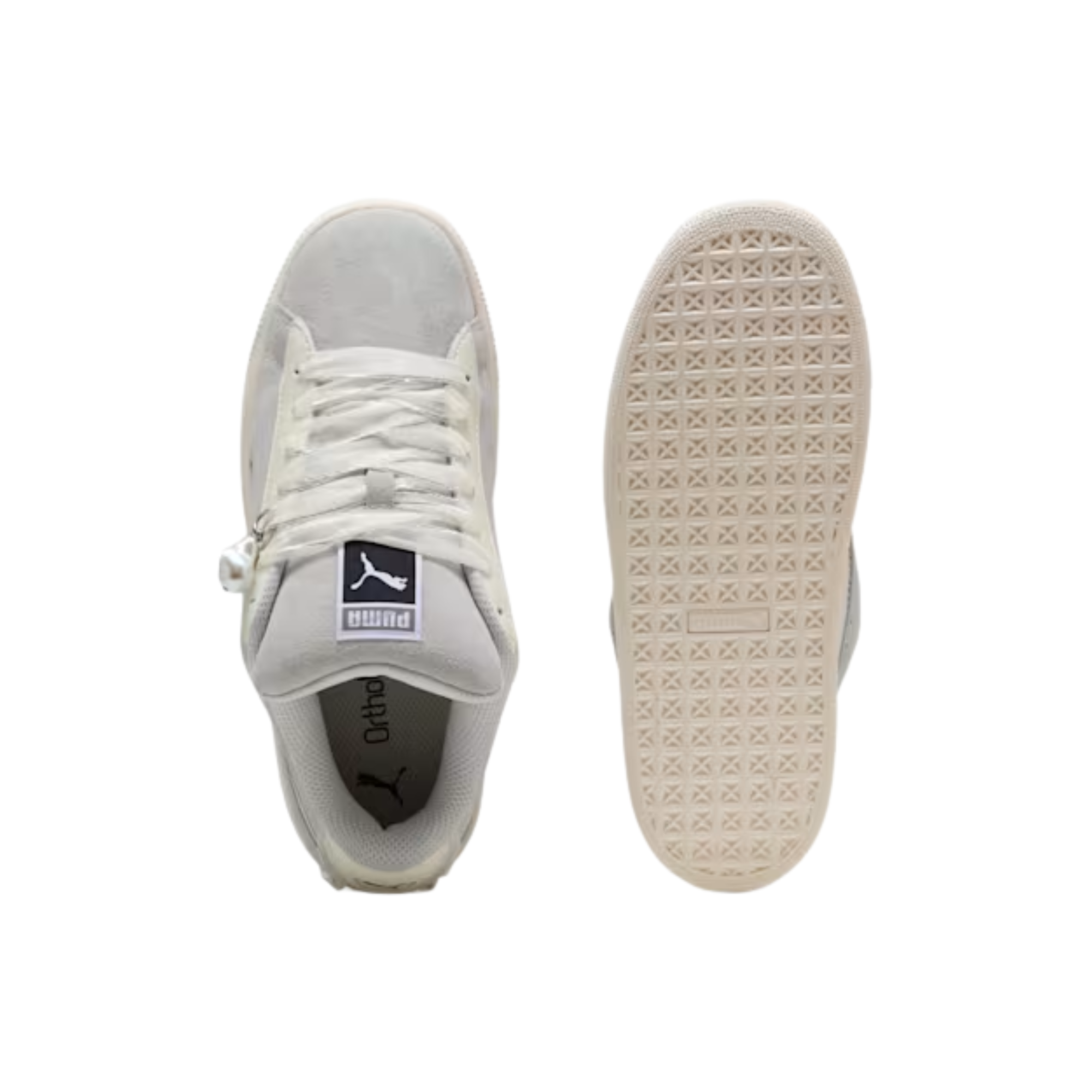 Tênis Puma Suede XL Glam Athletics Cinza Feminino |40125001