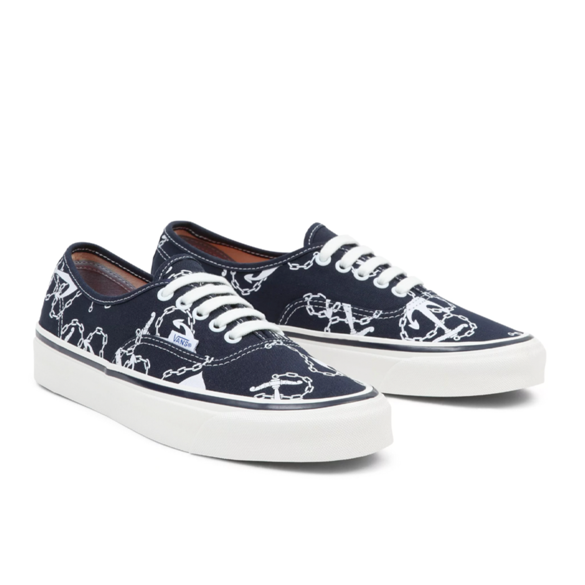 Tênis Vans Authentic 44 Deck DX Azul Masculino | Estilo Náutico e