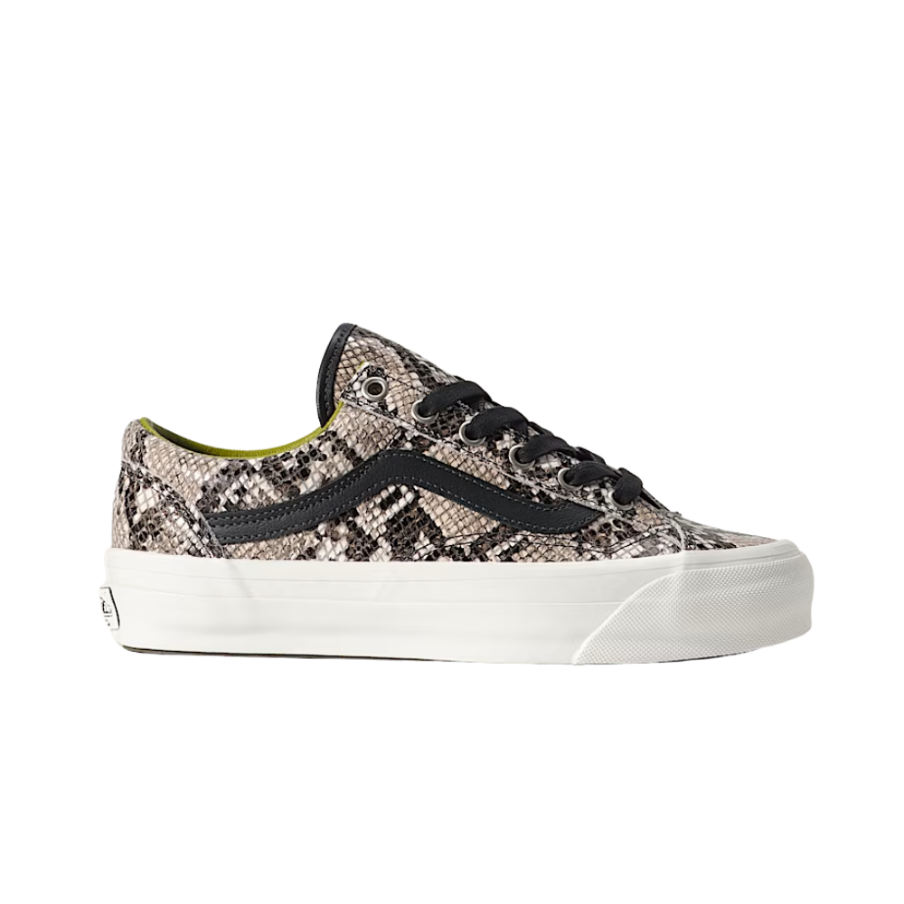 Vans Mono Python Tenis Vans Premium Old Skool 36 'PYTHON/SILVER' Feminino VN000EHDSLV ...
