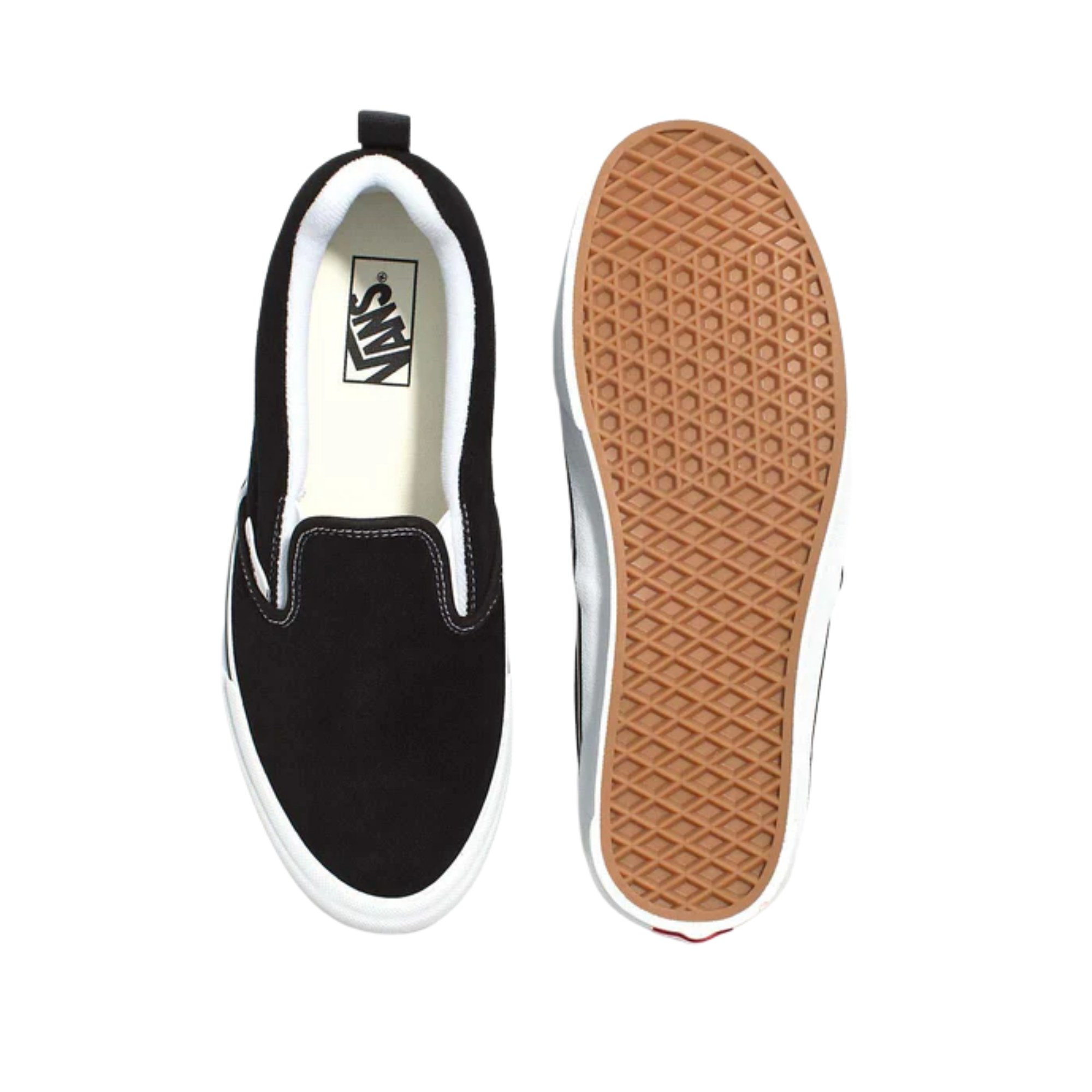 Tênis Vans Ua Knu Slip On Preto Masculino |VN0009QD6BT