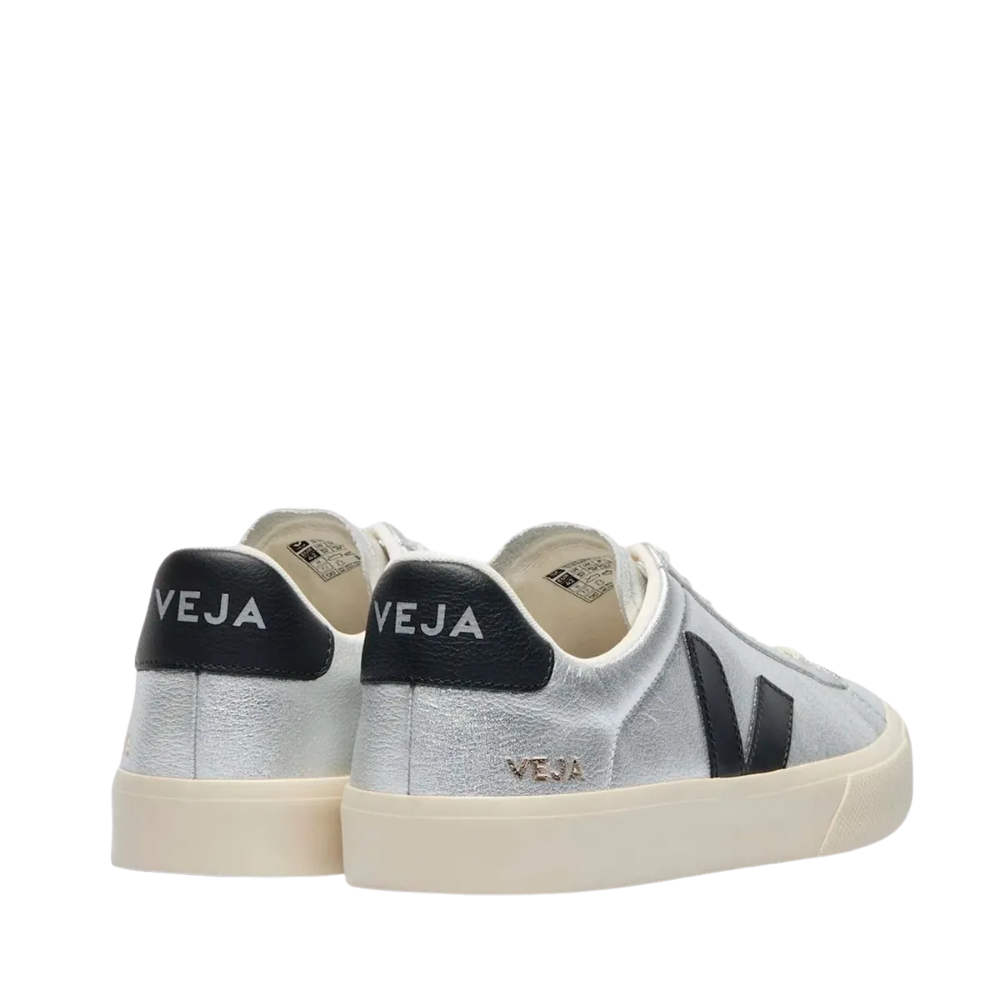 Tenis Veja Campo Leather 'Silver' Feminino CP0520786A Sneakers