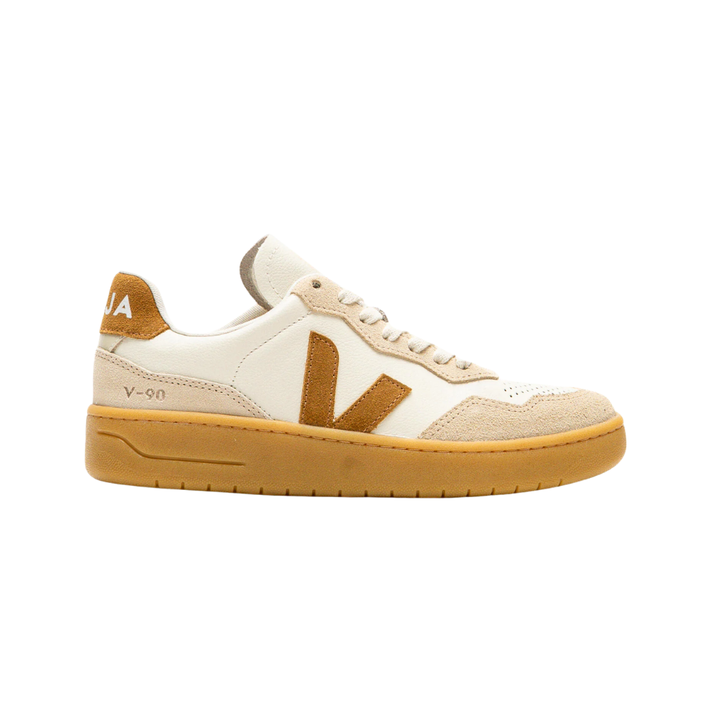 Tenis Veja V-90 O.T.'Pure Camel' Masculino VD2020915B Sneakers